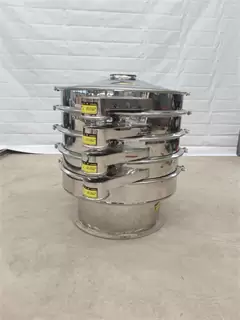 China Foodstuff Dust-free Screening Three D Vibrating Screen/sieving machine powder/sieve vibrator/sieve rotary/rotary sifter