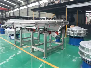 Sorting Fruit Size Linear Vibrating Sieving Machine/glass Linear Vibration Sieve Machine/Linear Sieve Shaking Machine