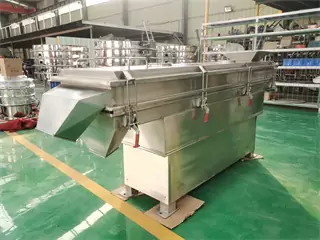 Linear Octagonal Fertilizer Size Sieve Shaking Machine/Dry Herb Almond Tobacco Linear Vibrating Screen Sieving Machine