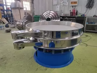 The method of adjusting the upper and lower weights of the Rotary Vibrating Screen