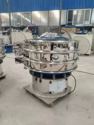 How to replace the screen mesh of stainless steel rotary vibrating screen
