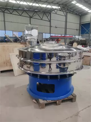 Grain Sieve Machine/Grain Vibrating Screen Automatic Sieving Tapioca Powder/Grain Screen Rotary Vibration Screening