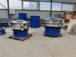 Professional Stainless Steel 304 Pharmaceutical Industry Flour Ultrasonic Rotary Vibrating Screen/Vibrating Sieve Grain Vibrating Screen