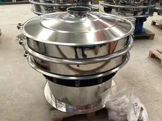 Diameter 800mm rotary vibratory separator for cosmetics powder