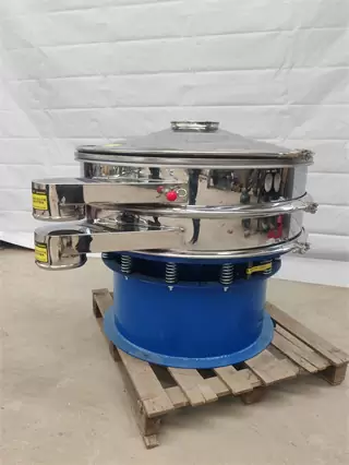 Professional Manufacturer Single Layer Ultrasonic Vibro Sifter Machine For Metal Powder /Ultrasonic Vibratory Screen For Pharmaceuticals Industry