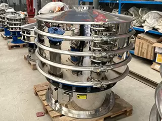 Automatic Diameter 1000mm Rotary Vibrating Sifter for pharmaceuticals/Vibrating Sieve Rotary Vibrating Screen Mobile Vibrating Screen