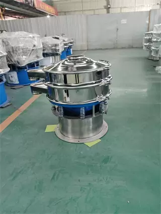 Large Output Stainless Steel Muscovite Mica Powder Swinging Vibrating Screen For Mining Industry