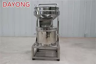 Circular Movable 450 Vibration Sieving Filter Machine For Fruit Juice Filter/Round vibrating screen