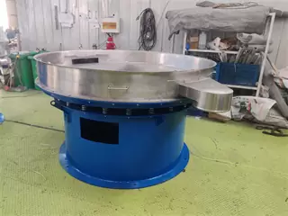 Professional Manufacturer Single Layer Ultrasonic Vibro Sifter Machine For Metal Powder /Circular Ultrasonic Vibrating Screen For Tapioca Flour