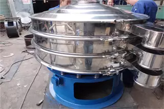 stainless steel vibrating screen for stevioside granules