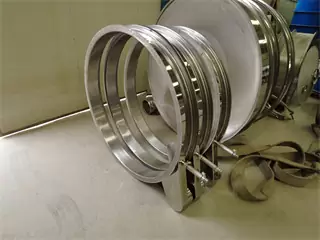 Food Starch Flour Salt Screening Machine Rotary Vibrating Screen Sieve Shaker Sifter