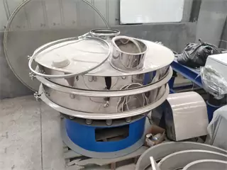 Vibrating Screen For Mustard Powder