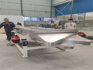 Linear Vibrating Sieve Machine For Coffee Beans