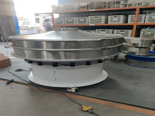Durable 3 Layer Vibrating Sieving Machine For Carbon Powder /sieves vibrating machine/wheat mill sieve/vibro screen separator