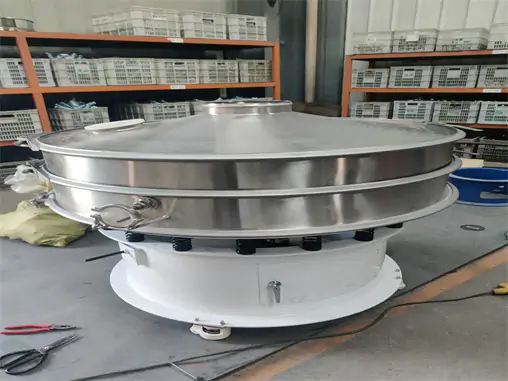 Food Powder Pollen Vibrating Screen Separator/vibrating powder screen machine