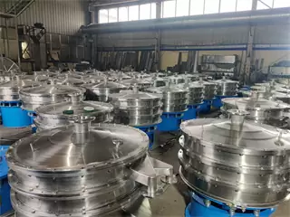 Rotary  Vibrating Screen for coffee Bean Powder