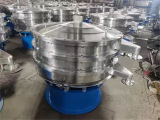 Stainless Steel Round Vibro Separator For Cassava Starch Powder