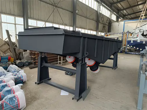 Carbon steel linear vibro separator machine manufacturer
