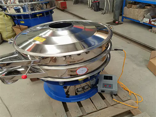 Stainless Steel Vibro Sieve Sifter Machine For Power And Particles