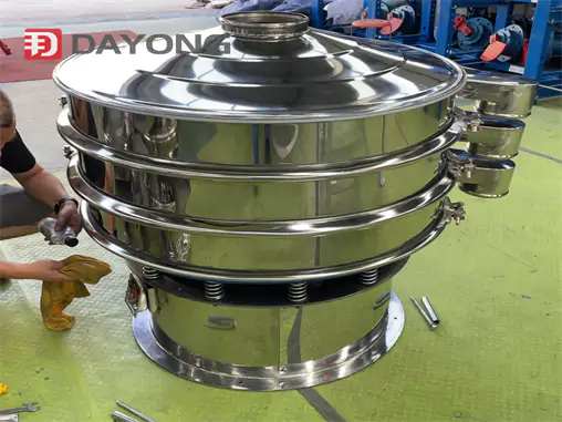 Potatoes Flour Filter Machine