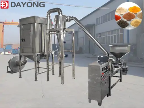 The application of crushers in the spice industry